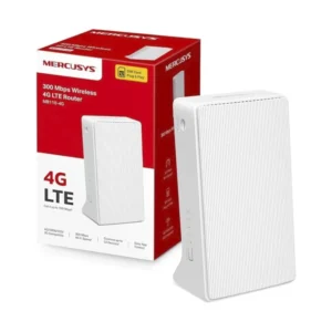 Router Inalambrico Mercusys 4G Lte (Mb110-4G) X1 Ranura Sim, 2.4Ghz/300Mbps, Port X1 Wan + X1 Lan 10/100Mbps, Conecta Hasta 32 Dispositivos