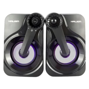 Parlante Halion (Ha-S260) 6W, Negro, Led 7 Colores