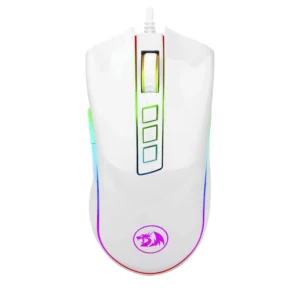 Mouse Redragon Cobra (M711w) Gaming, Blanco, 10000 Dpi, Led-rgb