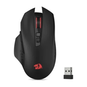 Mouse Inalambrico Redragon Gainer Wireless (M656) Gaming, Negro, 4000 Dpi