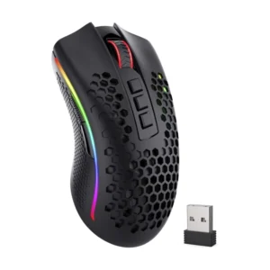 Mouse Inalambrico Redragon Storm Pro (M808-ks) Gaming, Negro, 16000 Dpi, Dual, 100g, Led-rgb