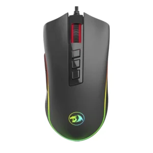 Mouse Redragon Cobra (M711) Gaming, Negro, 10000 Dpi, Led-rgb