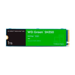 Ssd Solido M.2 Western Digital Sn350 1tb (Wds100t2g0c-00cdh0) 80mm, Nvme Pcie, 2400mb/s, 1850mb/s, Gen3 X 4