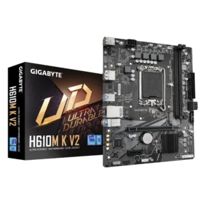 Placa Gigabyte (H610M K V2) Lga 1700, Micro-Atx, Ddr5
