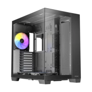 Case Antec C8 Argb Constellation Series (0-761345-10022-9) Sin Fuente, Negro, E-Atx, X3 Fan, 3 Panel Vidrio, Led-Argb