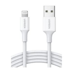 Cable De Carga & Datos Usb-C A Lightning Ugreen Us155 (20728) Certificado Mfi, 2,4 A, Max 20W, Compatible Con Iphone 14/14 Pro/Plus/Pro Max, 1 Metro
