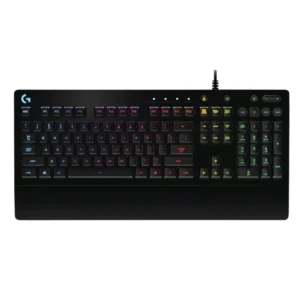 Teclado Logitech G213 (920-008084) Gaming, Negro, Membrana, Led-rgb
