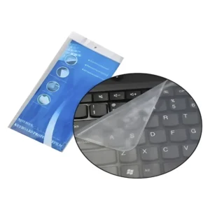 Protector De Teclado Para Laptop (Sili14) Para 14, Universal Silicona, Transparente