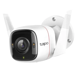 Camara De Seguridad Inteligente Tp-Link (Tapo C320Ws) Wifi, Qhd 2K, Vision Nocturna A Color, Deteccion De Movimiento Ia, Sirena Integrada, Alexa Y Hom