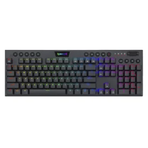 Teclado Redragon Horus (K619-rgb-r) Gaming, Negro, Mecanico, Switch Rojo, Led-rgb