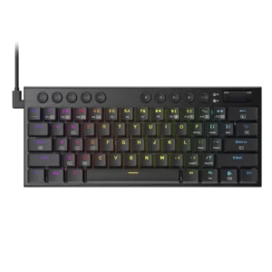 Teclado Redragon Horus Mini 60% (K632-rgb-r) Gaming, Negro, Mecanico, Switch Rojo, Led-rgb