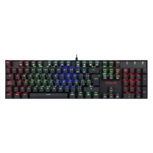 Teclado Redragon Mitra (K551rgb-1) Gaming, Negro, Mecanico, Switch Rojo, Led-rgb