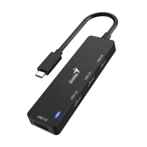 Hub Usb-C Genius Uh-400 (31240002400) X4 Usb-A 3.0