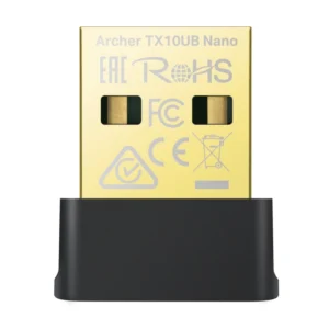 Usb Inalambrico + Bluetooth 5.3 Tp-Link Ax900 (Archer Tx10Ub Nano) Nano, Wifi 6, Dual-Band, 2.4Ghz/287Mbps, 5Ghz/600Mbps