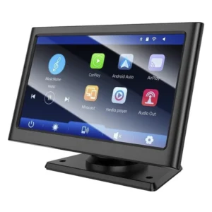 Pantalla Tactil Portatil Para Coche Hoco (Hu2) Ips 7 Pulgadas 1024X600, Android, Wi-Fi, Bluetooth, Alimentacion Por Cargador De Auto, Universal