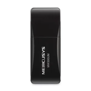 Usb Inalambrico Mercusys N300 (Mw300Um) 2.4Ghz/300Mbps, Negro