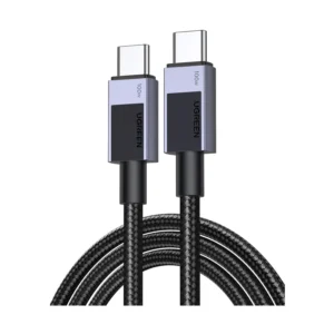Cable De Carga & Datos Usb-C A Usb-C Ugreen L512 (45063) Negro, 100W Carga Rapida, 20V 5A, 1 Metro