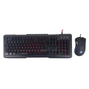 Combo Halion Mirage (Ha-810c) Gaming, Teclado+mouse, Membrana, Led-multicolor