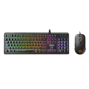 Combo Krom Kaleido (Nxkromkaleido) Gaming, Teclado+mouse, Semi-mecanico, Led-rgb