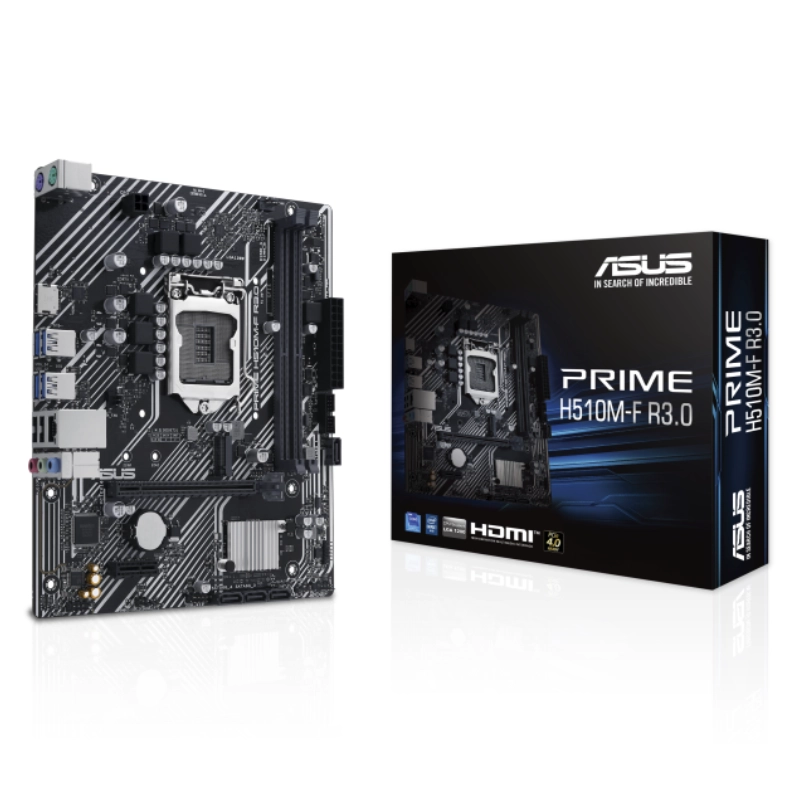 Placa Asus (Prime H510M-F R3.0) Lga 1200, Micro-Atx, Ddr4 1 Placa Asus (Prime H510M-F R3.0) Lga 1200, Micro-Atx, Ddr4