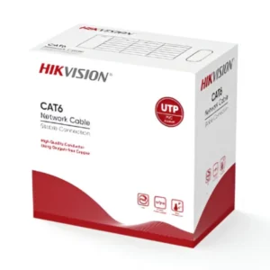 Cable Utp Hiksivison Categoria Cat6 (Ds-1Ln6U-G) 305 Metros, Cobre Macizo, 0,55 Mm, Gris