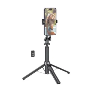 Tripode Para Celular Y Camara Hoco (K21) Palo Selfie, Extensible De 135Cm, Con Control Bluetooth