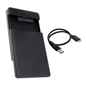 Rack Para Hdd/ssd Seisa (Dn-k2519) Negro, Usb 3.0, Sata 2.5