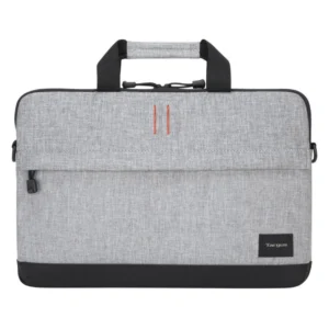 Maletin Para Laptop Targus Strata Slipcase Pewter H (Tss63204Us) Gris Con Negro, Hasta 15.6
