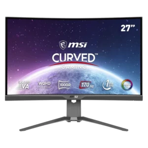 Monitor Gaming Msi 27 (Mag 275cqrf-qd) Curvo, Wqhd, Va, 2k, Qd, Hdmi/dp, 1ms, 170hz, F/sync