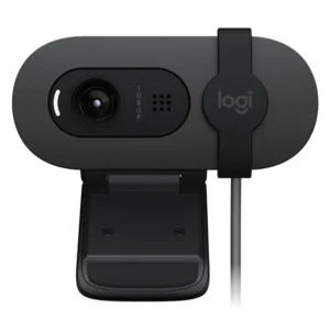 Camara Web Logitech Brio 100 (960-001586) Fhd 1080p, Negro, 30 Fps, Tapa De Privacidad, Con Microfono