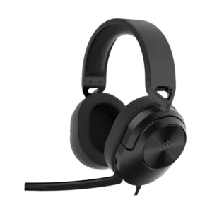 Auricular Corsair Hs55 Surround V2 (Ca-9011389-Ww) Gaming, Negro, Multiplataforma, Dolby Atmos, Microfono Omnidireccional, Ligero