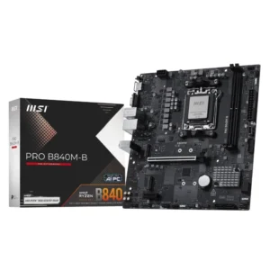 Placa Msi (Pro B840M-B) Am5, Micro-Atx, Lan De 2.5G, Ddr5