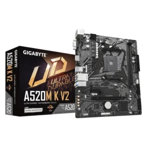 Placa Gigabyte (A520m K V2) Am4, Micro-atx, Ddr4