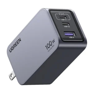 Cargador De Pared Ugreen Nexode Pro X757 (25873) X2 Usb-C, X1 Usb-A, Gan Pps, 100W Carga Rapida
