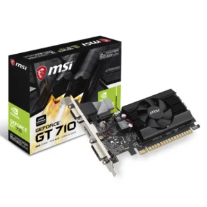 Tarjeta Grafica Msi Geforce Gt 710 2gb Ddr3 (Gt 710 2gd3 Lp) 64 Bit