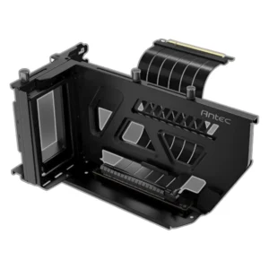 Soporte Para Tarjeta De Video Antec Shift Vertical (0-761345-77799-5) Negro, Incluye Cable Pci-E 4.0, Para Case Atx Y E-Atx