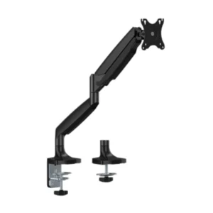 Brazo Soporte Para Monitor Koreano (Ldt82-C012E) Negro, Rack Base, Para 17 A 45, De 2.2Kg Hasta 12Kg, Soporte Ergonomico, Con Resorte De Gas
