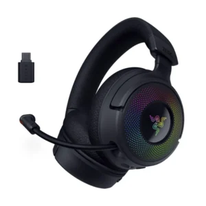 Auricular Inalambrico Razer Kraken V4 (Rz04-05170100-R3U1) Gaming, Negro, Bluetooth, Microfono De Banda Ancha, Para Pc, Mac, Ps5, Y Mas, Led-Rgb