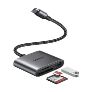 Lector De Memorias Sd Ugreen Cm387 (80798) X1 Usb, X1 Sd Slot, X1 Tf Card