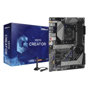 Placa Asrock X570 Creator (90-mxbaw0-a0uayz) Am4, Wifi, Atx, Ddr4