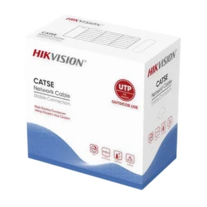 Cable Utp Hiksivison Categoria 5E (Ds-1Ln5Eo-Uu/E) 305 Metros, Para Exteriores, Cobre Macizo, 0,5Mm