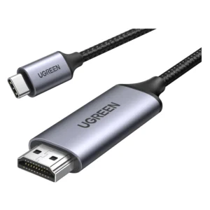Cable Usb-C A Hdmi Ugreen Mm142 (50570) 4K A 60 Hz, Thunderbolt 4/3, Compatible Con Iphone 17 Pro Max, Macbook Y Mas, 1.5 Metros