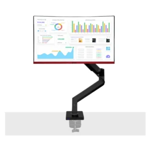 Brazo Soporte Para Monitor Teros (Te-7113) Rack, Para 22 A 40, De 2kg Hasta 15kg, Acero Laminado + Aluminio Plastico