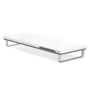 Soporte Para Monitor Deep Cool M-desk F1 (Dp-ms-mdf1) Gris, 4 Usb, Audio