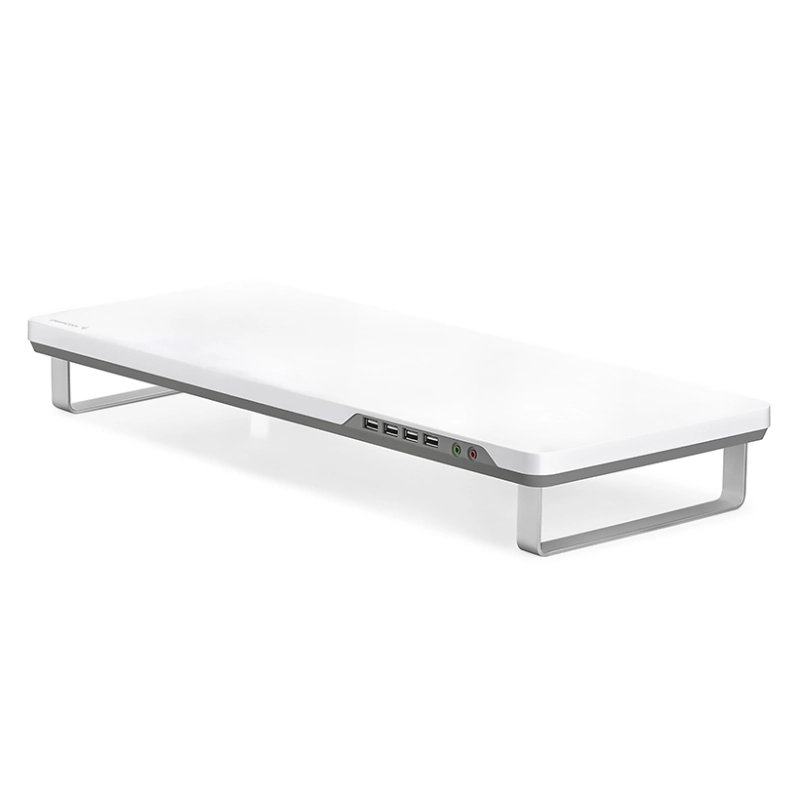 Soporte Para Monitor Deep Cool M-desk F1 (Dp-ms-mdf1) Gris, 4 Usb, Audio 1 Soporte Para Monitor Deep Cool M-desk F1 (Dp-ms-mdf1) Gris, 4 Usb, Audio