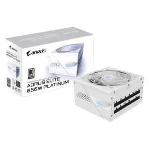 Fuente De Poder Gigabyte Aorus Elite 850W Platinum (Gp-Ae850Pm Pg5 Ice) 850W, Blanco, Platinum, Pcie Gen 5.0, Atx3.1, Modular