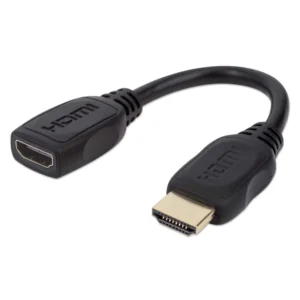 Cable De Extension Hdmi A Hdmi, 3cm, Negro