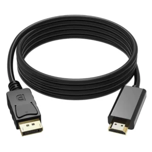 Cable Dp A Hdmi, Negro, 1.8 Metros, 2k /4k