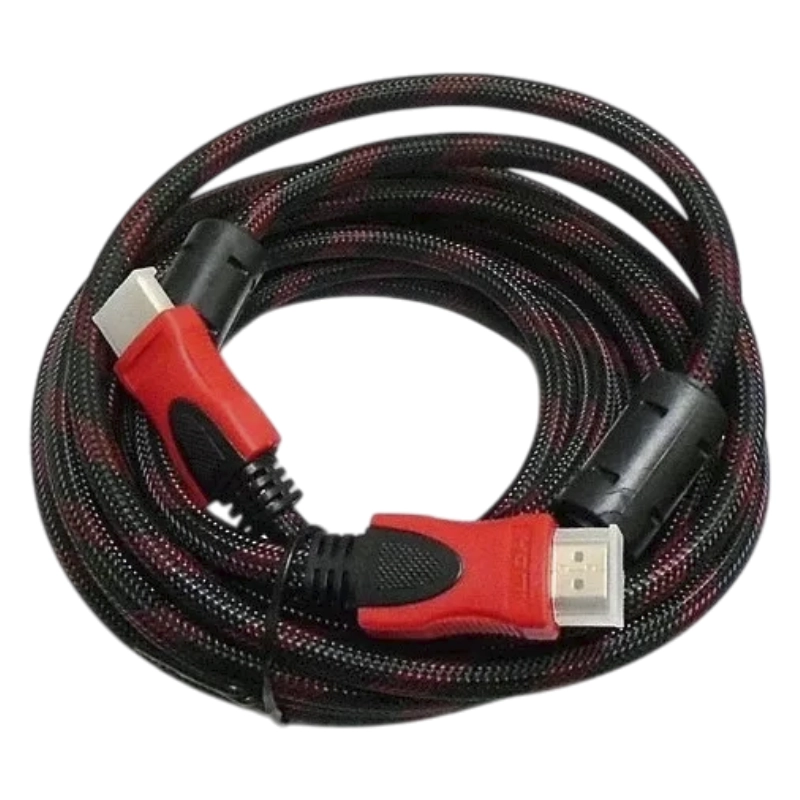Cable Hdmi A Hdmi High Speed, Negro, Enmallado, 10 Metros 1 Cable Hdmi A Hdmi High Speed, Negro, Enmallado, 10 Metros