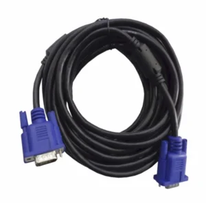 Cable Vga A Vga High Quality, Negro, 10 Metros